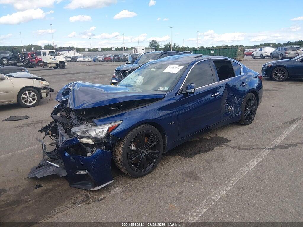 JN1EV7AR8KM554284 2019 INFINITI Q50 photo no. 2
