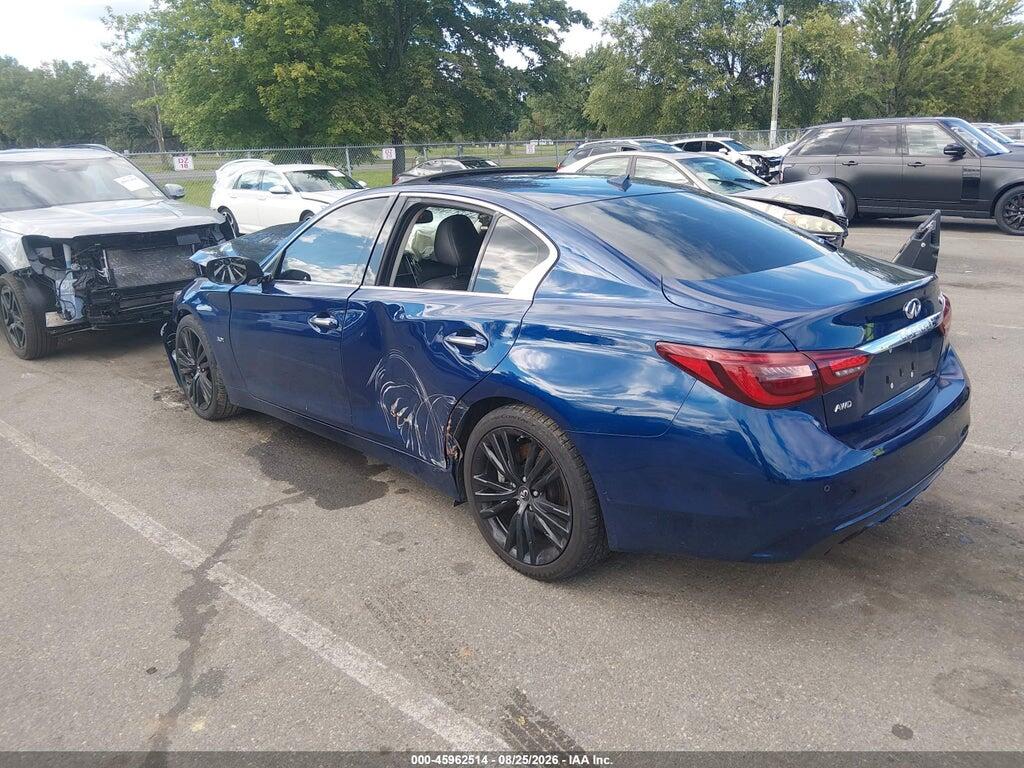 JN1EV7AR8KM554284 2019 INFINITI Q50 photo no. 3