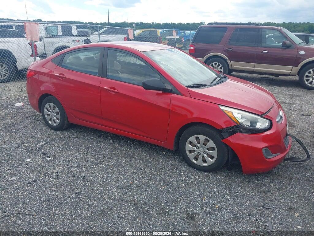 2016 HYUNDAI ACCENT KMHCT4AE4GU115933
