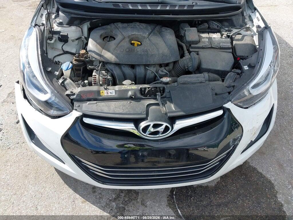 5NPDH4AE0GH763273 2016 HYUNDAI ELANTRA photo no. 10