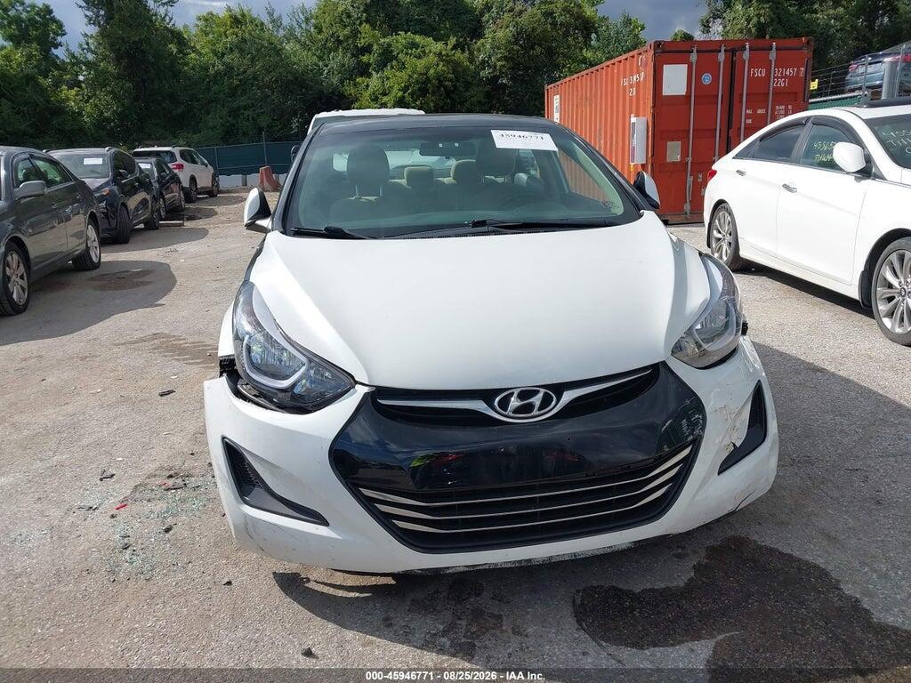 5NPDH4AE0GH763273 2016 HYUNDAI ELANTRA photo no. 6