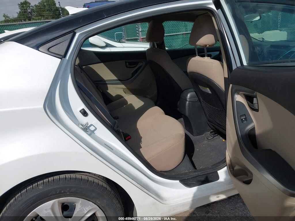 5NPDH4AE0GH763273 2016 HYUNDAI ELANTRA photo no. 8