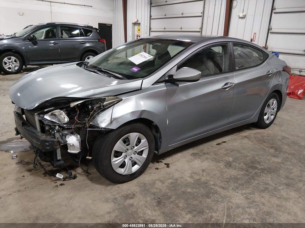 5NPDH4AE9GH785403 2016 HYUNDAI ELANTRA photo no. 2