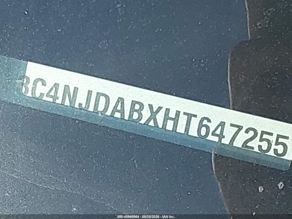 3C4NJDABXHT647255 2017 JEEP NEW COMPASS photo no. 9