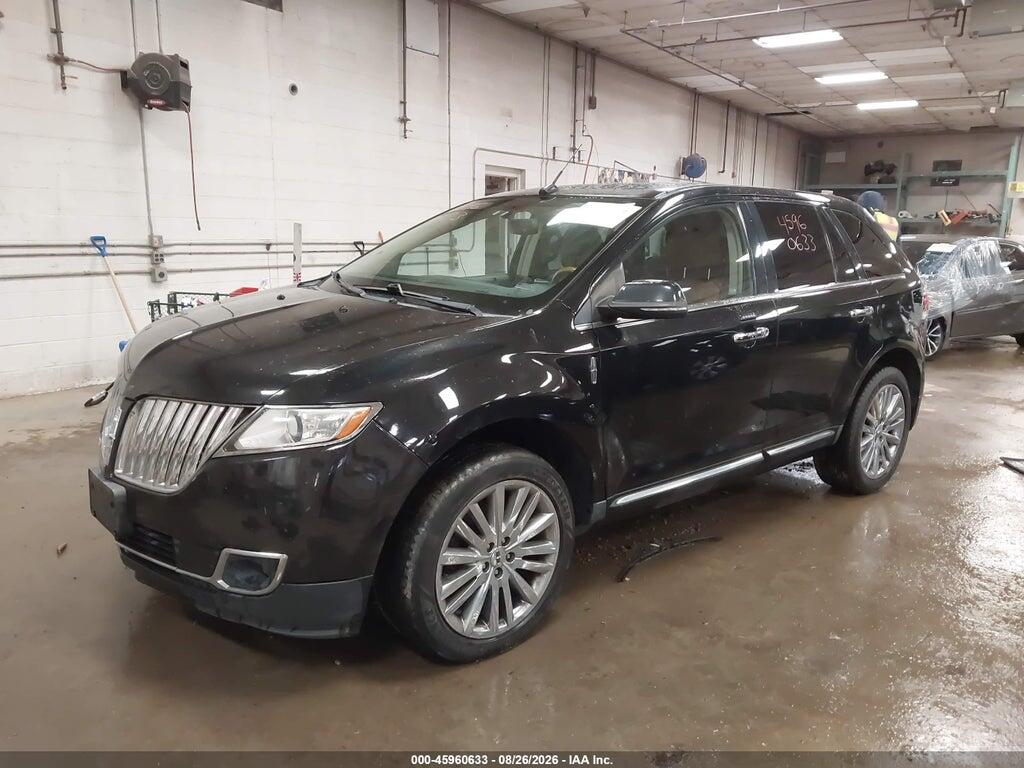 2LMDJ8JK3DBL27493 2013 LINCOLN MKX photo no. 2