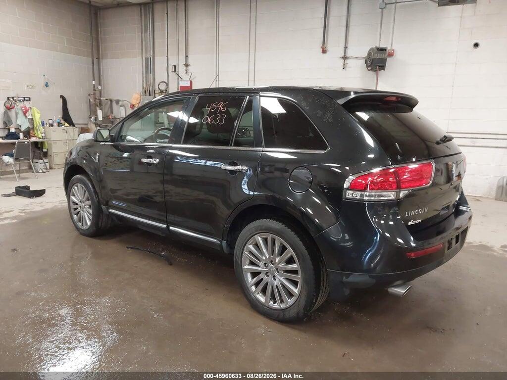 2LMDJ8JK3DBL27493 2013 LINCOLN MKX photo no. 3