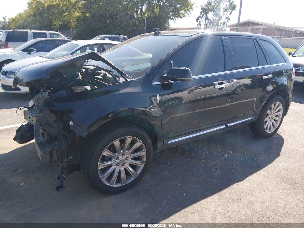 2LMDJ8JK2DBL19630 2013 LINCOLN MKX photo no. 2