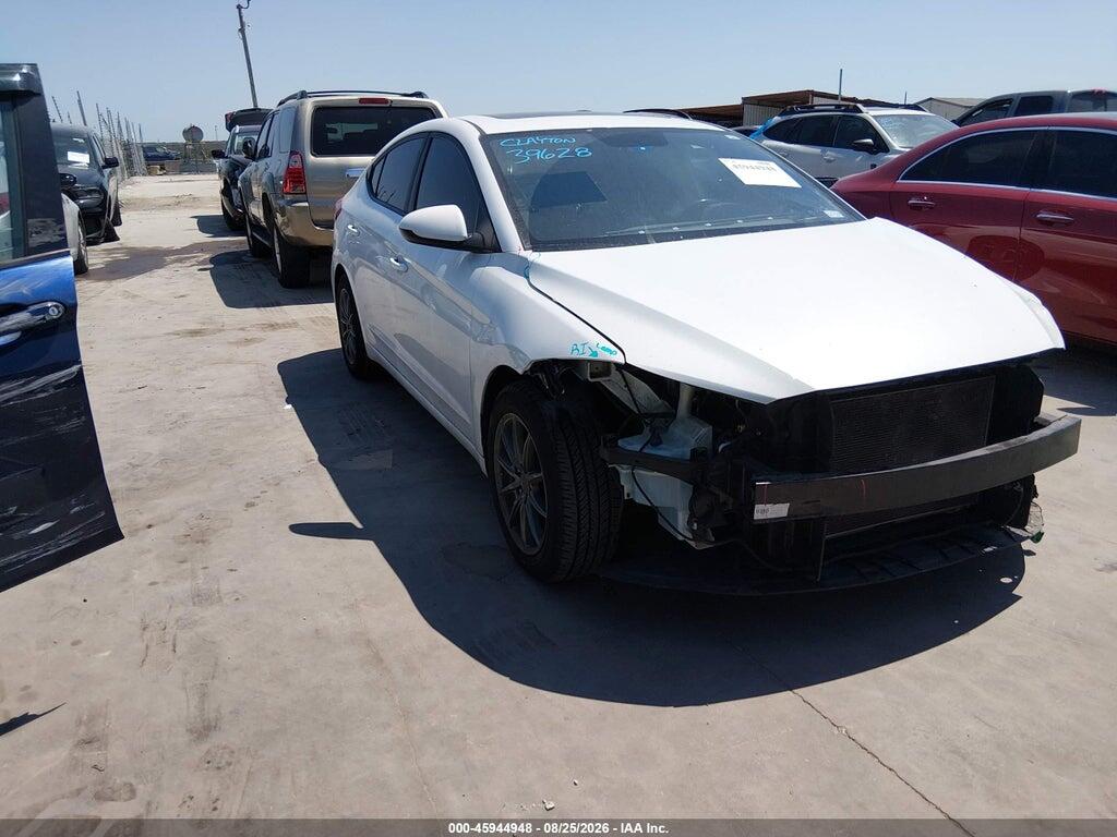 2018 HYUNDAI ELANTRA 5NPD84LF5JH261551