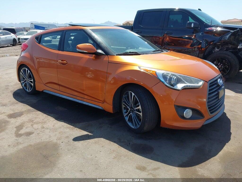 2016 HYUNDAI VELOSTER KMHTC6AE8GU296451