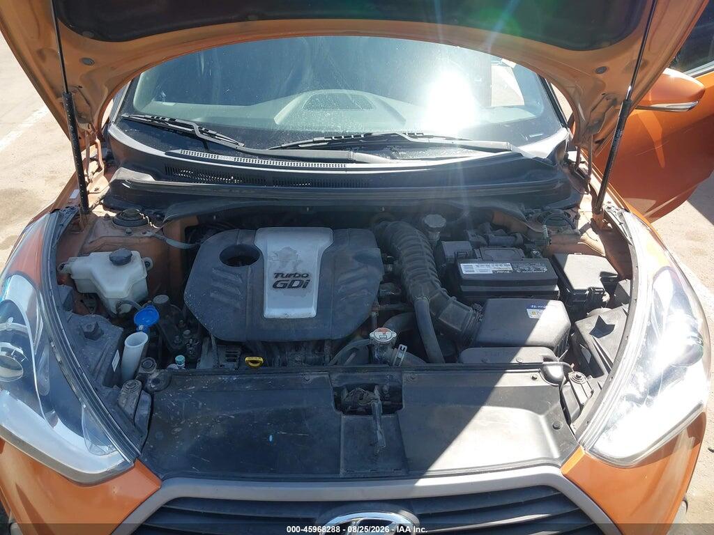 KMHTC6AE8GU296451 2016 HYUNDAI VELOSTER photo no. 10