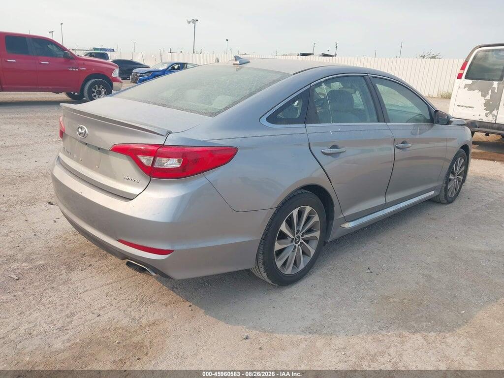 5NPE34AF3FH019919 2015 HYUNDAI SONATA photo no. 4