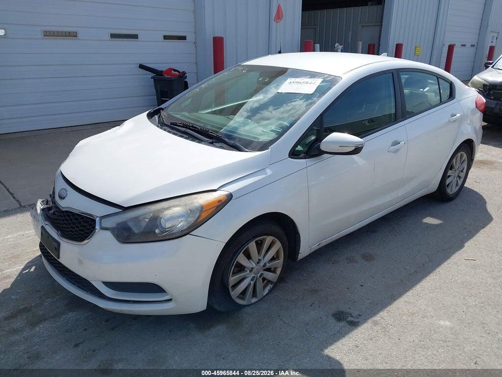 KNAFX4A69E5063640 2014 KIA FORTE photo no. 2
