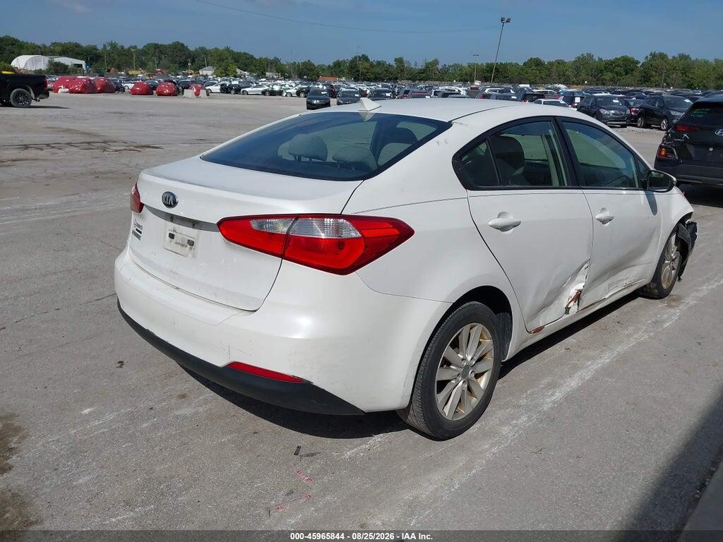 KNAFX4A69E5063640 2014 KIA FORTE photo no. 4