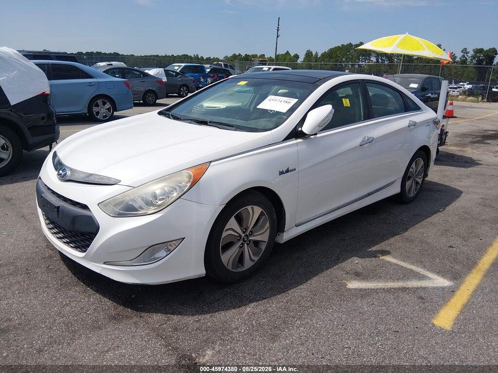 KMHEC4A49FA125292 2015 HYUNDAI SONATA HYBRID photo no. 2