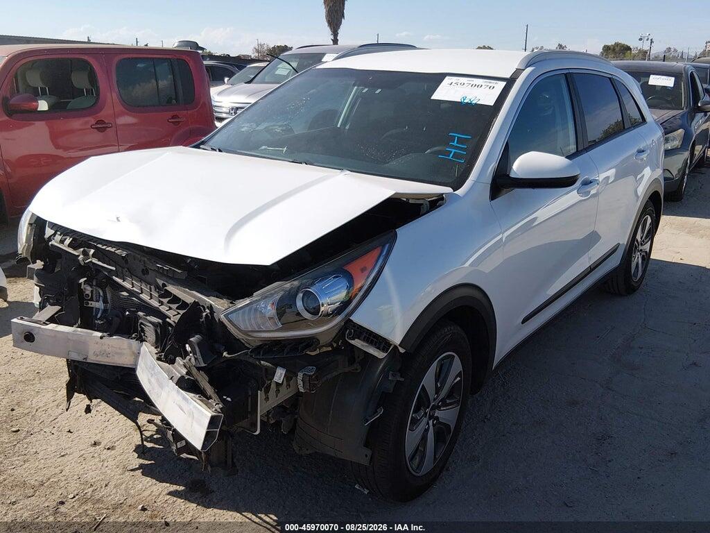 KNDCB3LCXH5058615 2017 KIA NIRO photo no. 2