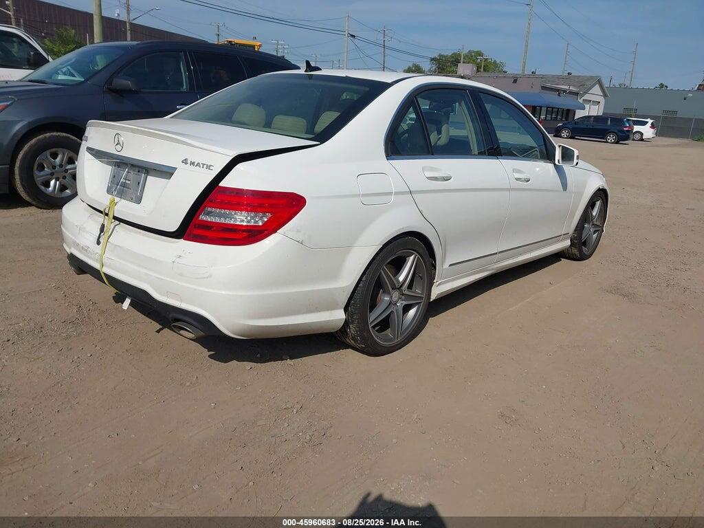 WDDGF8AB2DR267482 2013 MERCEDES-BENZ C 300 photo no. 4
