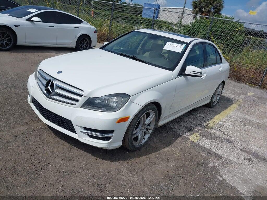 WDDGF4HB3DA830083 2013 MERCEDES-BENZ C 250 photo no. 2