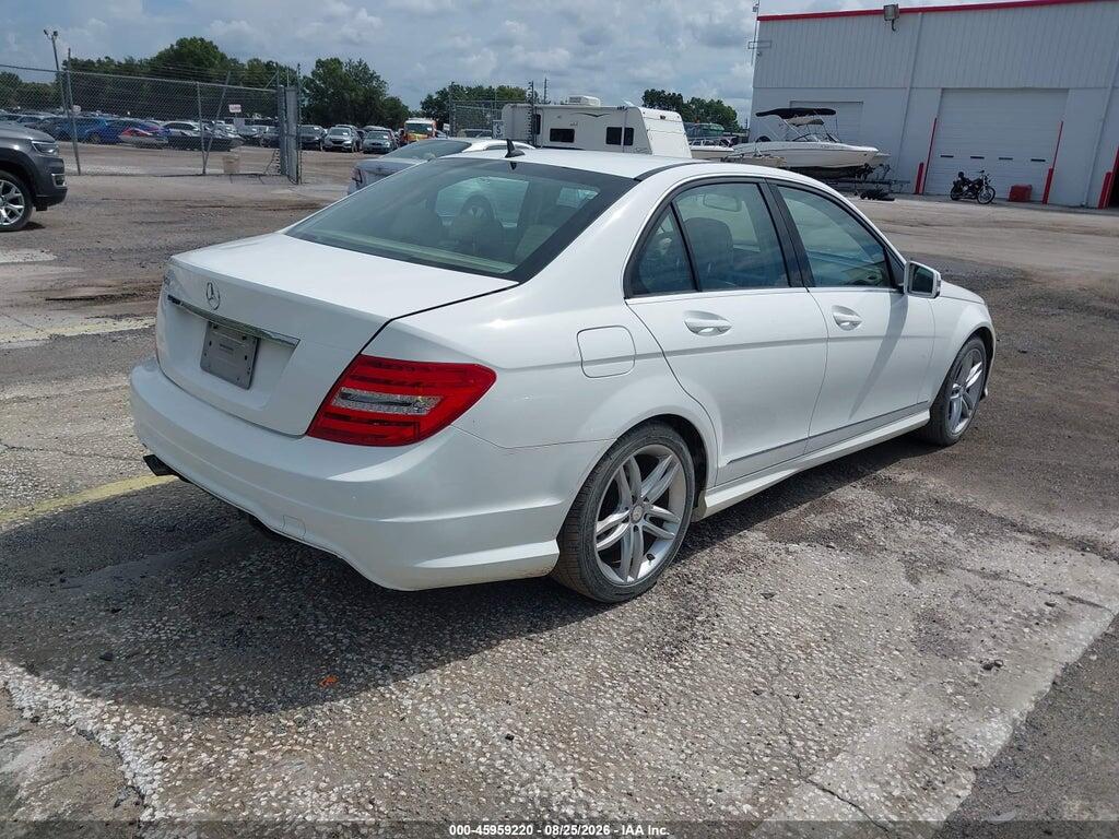 WDDGF4HB3DA830083 2013 MERCEDES-BENZ C 250 photo no. 4