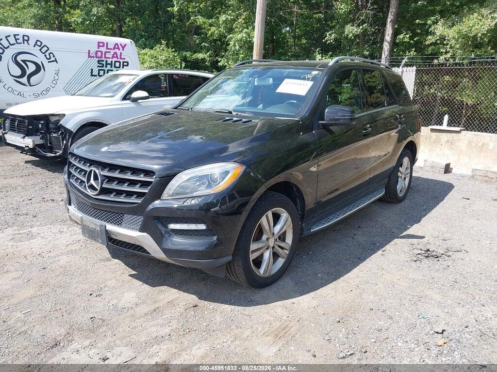 4JGDA5HB9DA123812 2013 MERCEDES-BENZ ML 350 photo no. 2