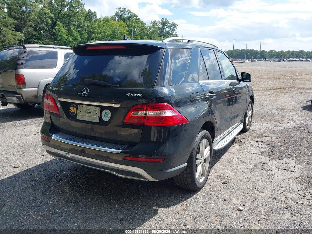 4JGDA5HB9DA123812 2013 MERCEDES-BENZ ML 350 photo no. 4