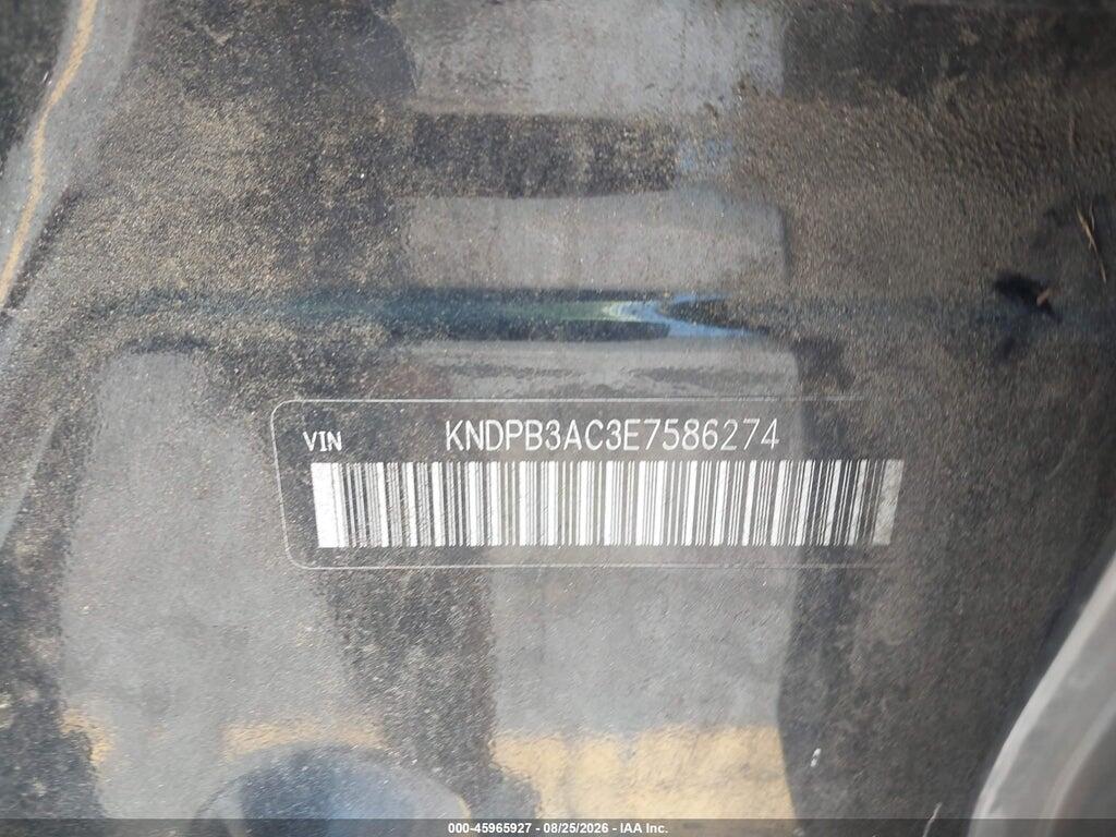 KNDPB3AC3E7586274 2014 KIA SPORTAGE photo no. 9