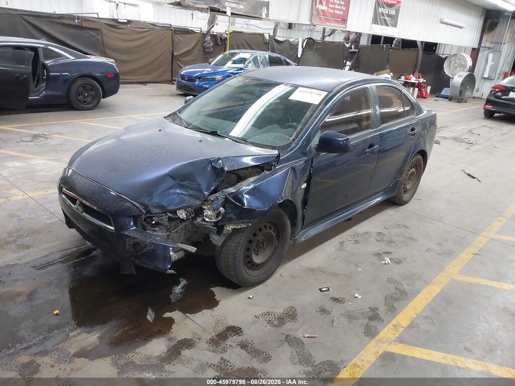 JA32U2FU1DU012982 2013 MITSUBISHI LANCER photo no. 2