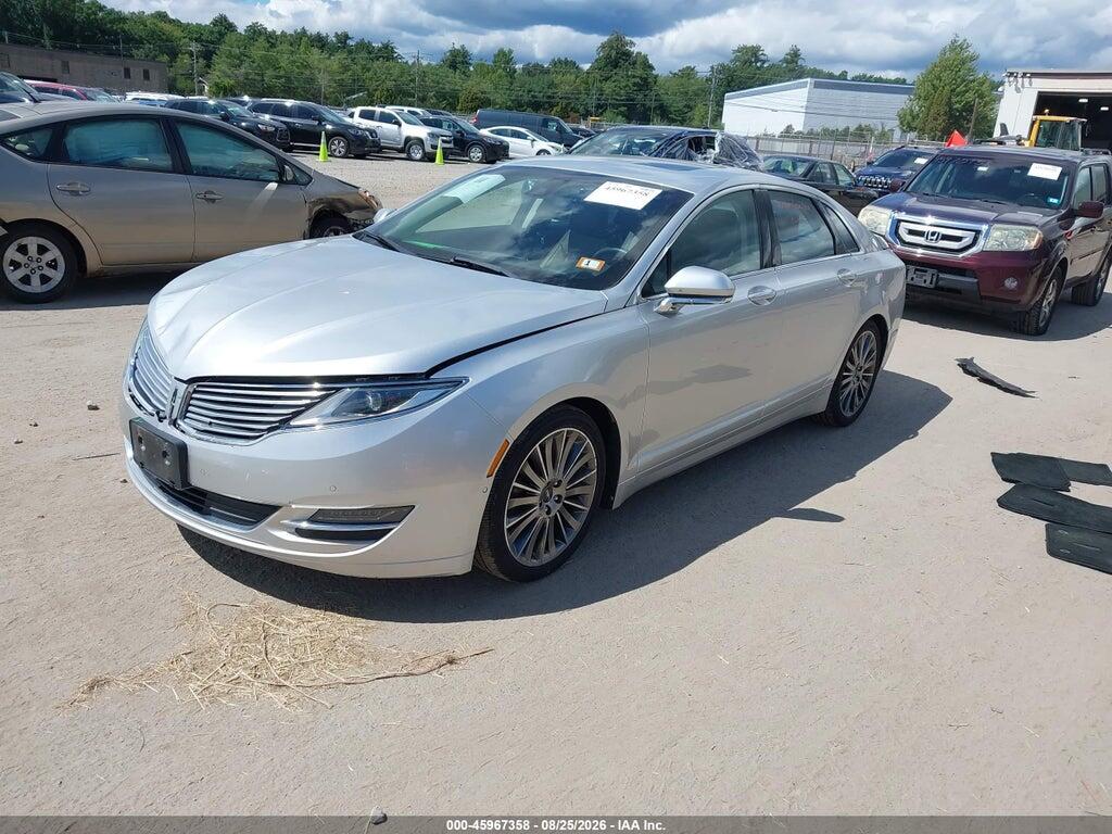 3LN6L2LU2ER807036 2014 LINCOLN MKZ HYBRID photo no. 2