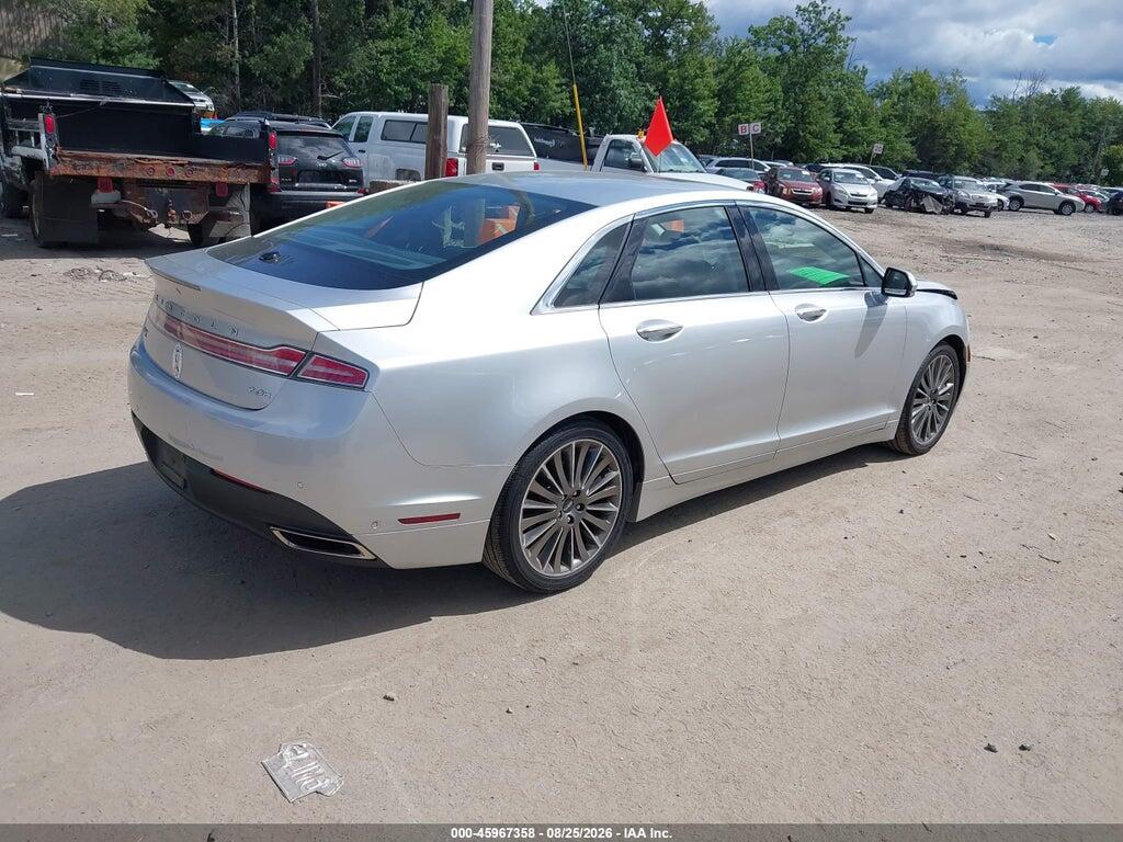 3LN6L2LU2ER807036 2014 LINCOLN MKZ HYBRID photo no. 4