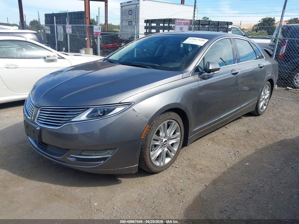 3LN6L2LU3ER810639 2014 LINCOLN MKZ HYBRID photo no. 2