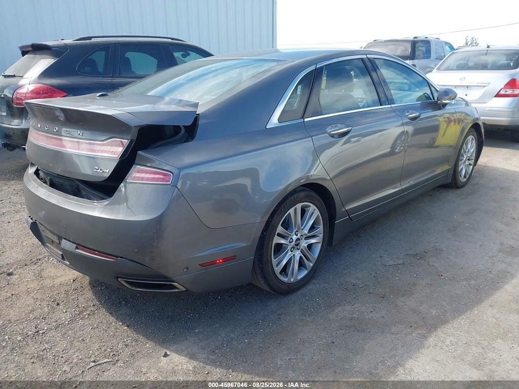 3LN6L2LU3ER810639 2014 LINCOLN MKZ HYBRID photo no. 4