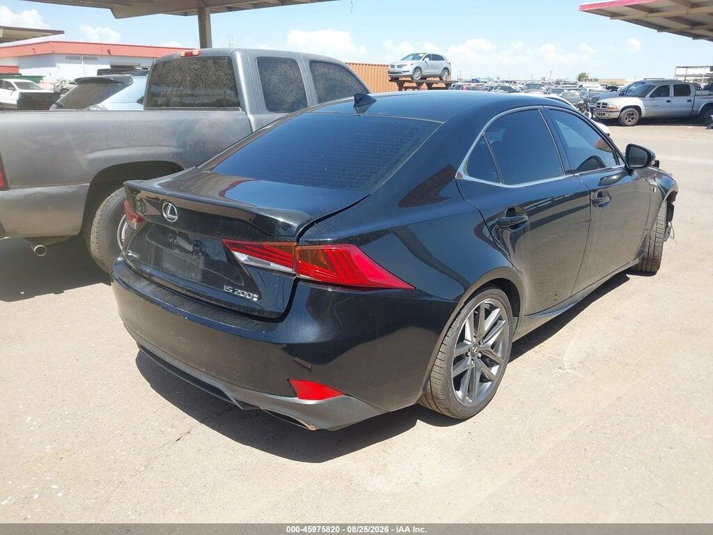 JTHBA1D24H5039470 2017 LEXUS IS 200T photo no. 4