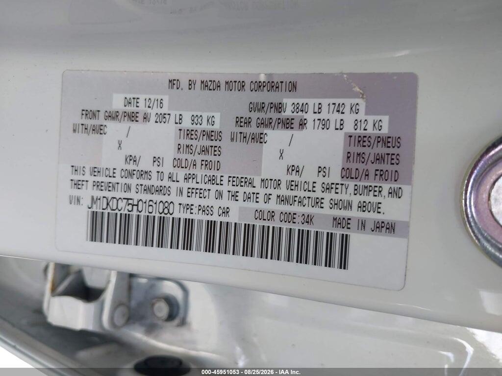 JM1DKDC75H0161080 2017 MAZDA CX-3 photo no. 9