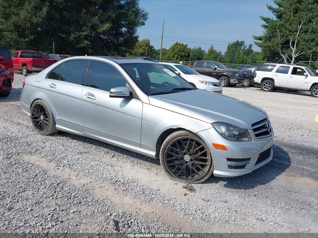 2014 MERCEDES-BENZ C 250 WDDGF4HBXER309736