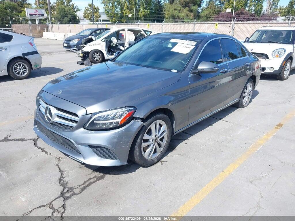 WDDWF8EB9LR561367 2020 MERCEDES-BENZ C 300 photo no. 2