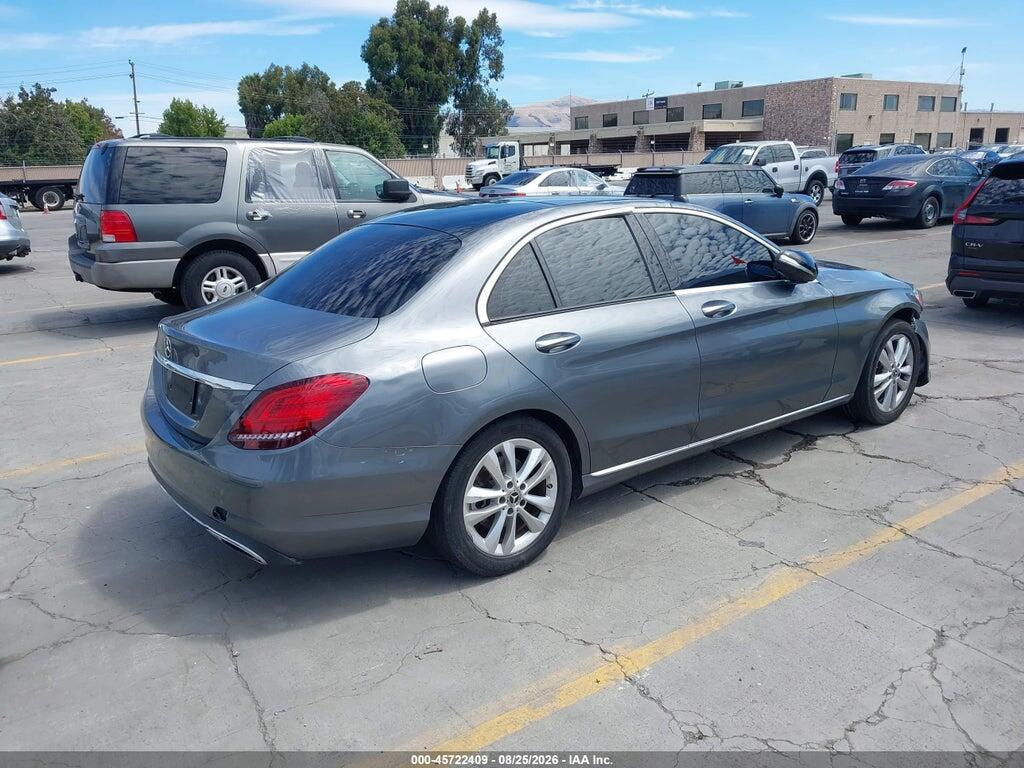 WDDWF8EB9LR561367 2020 MERCEDES-BENZ C 300 photo no. 4