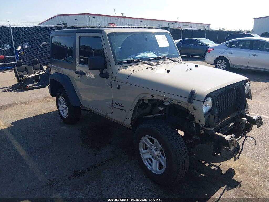 2018 JEEP WRANGLER JK 1C4AJWAG0JL896008