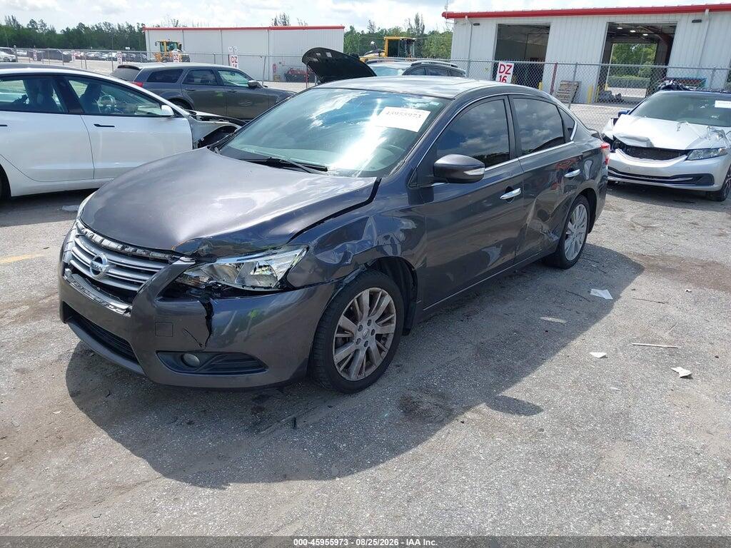 3N1AB7AP9DL701411 2013 NISSAN SENTRA photo no. 2