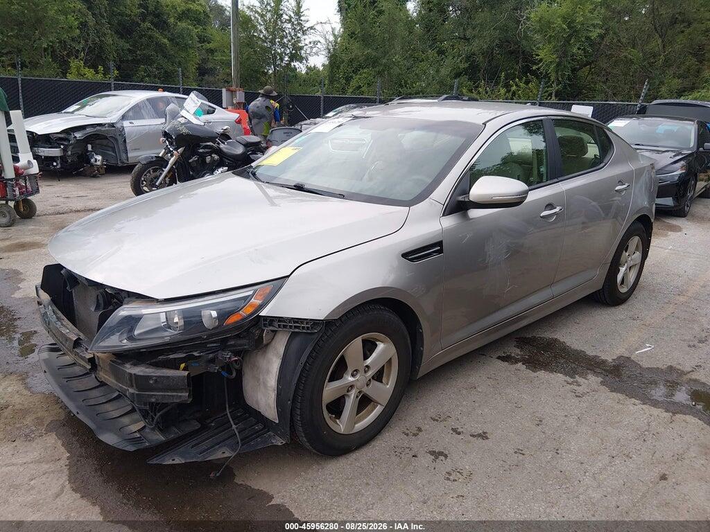 KNAGM4A72F5550055 2015 KIA OPTIMA photo no. 2
