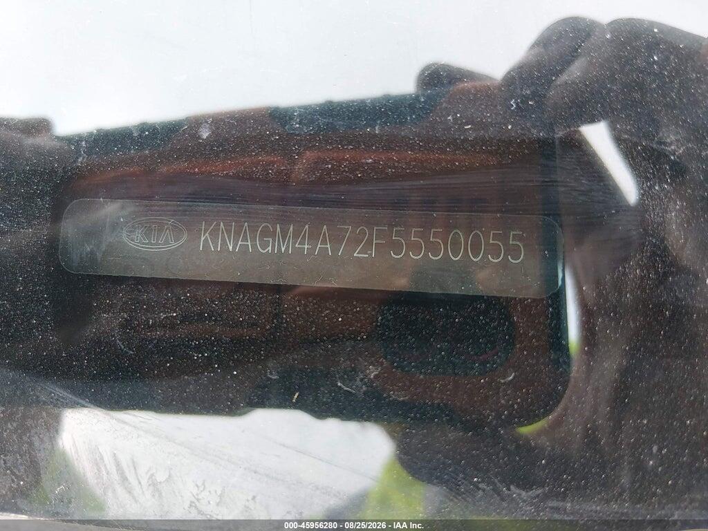 KNAGM4A72F5550055 2015 KIA OPTIMA photo no. 9
