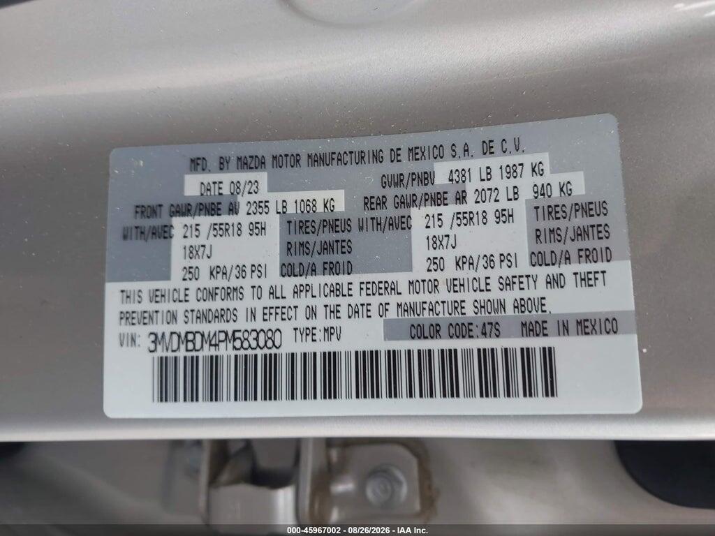 3MVDMBDM4PM583080 2023 MAZDA CX-30 photo no. 9