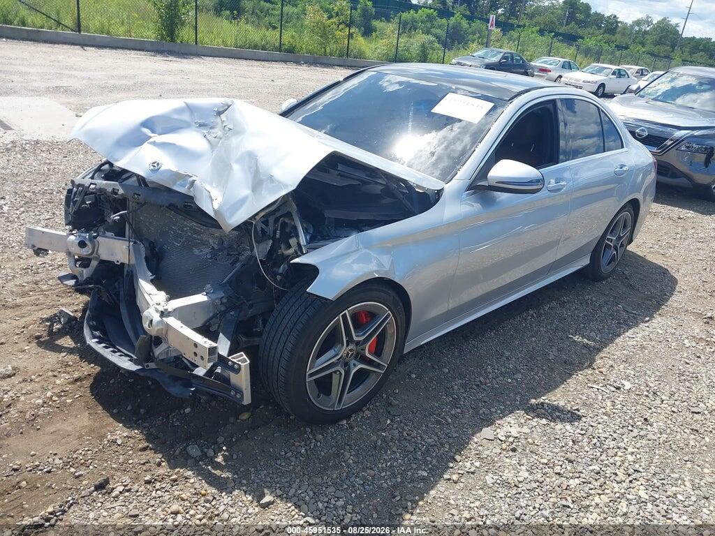 55SWF8DB8KU283592 2019 MERCEDES-BENZ C 300 photo no. 2