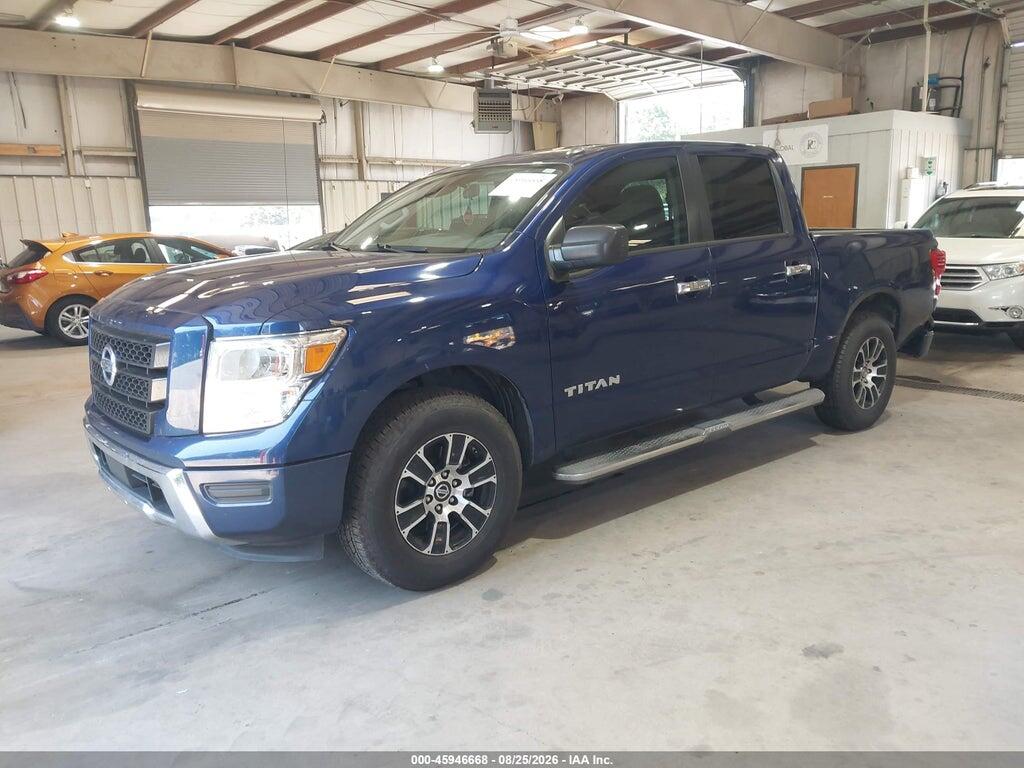 1N6AA1EEXMN519672 2021 NISSAN TITAN photo no. 2