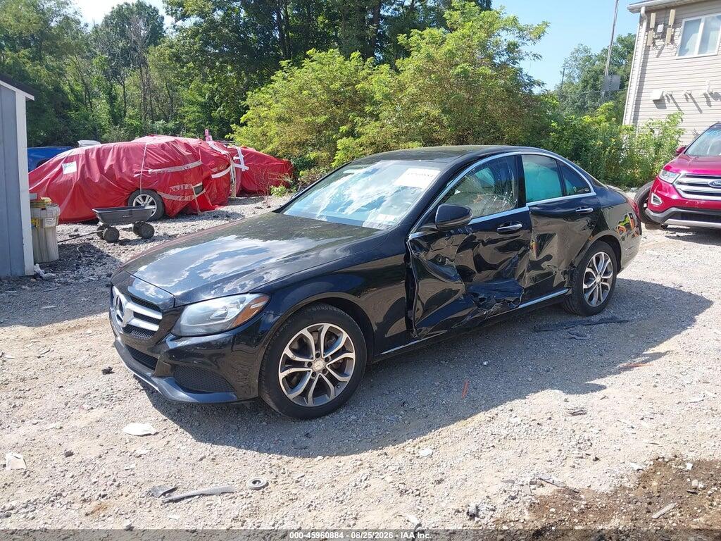 55SWF4KB4GU157474 2016 MERCEDES-BENZ C 300 photo no. 2