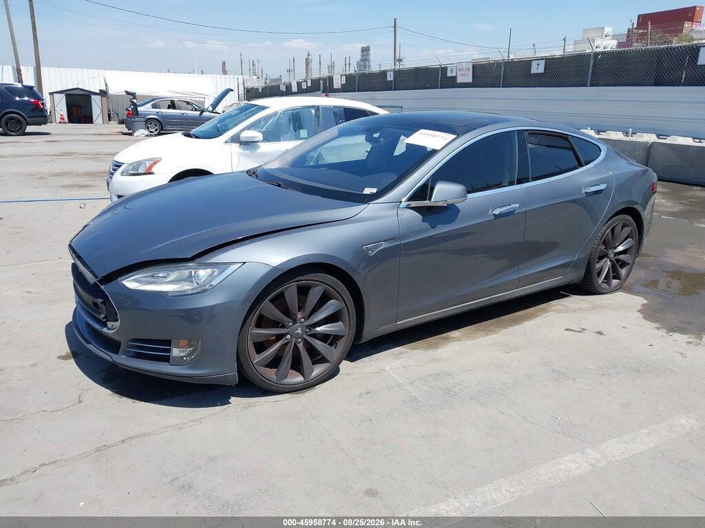 5YJSA1DP3DFP13582 2013 TESLA MODEL S photo no. 2