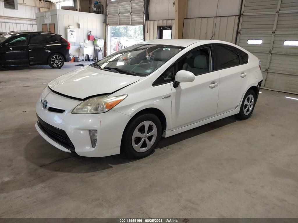 JTDKN3DU1D5628344 2013 TOYOTA PRIUS photo no. 2