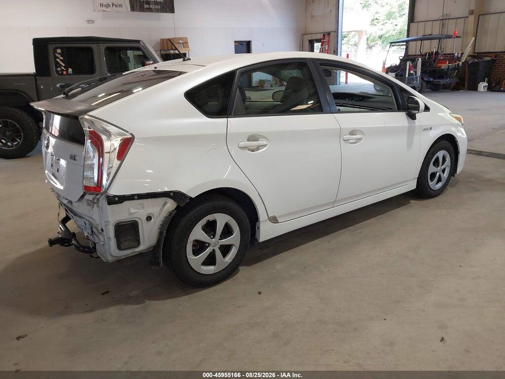 JTDKN3DU1D5628344 2013 TOYOTA PRIUS photo no. 4