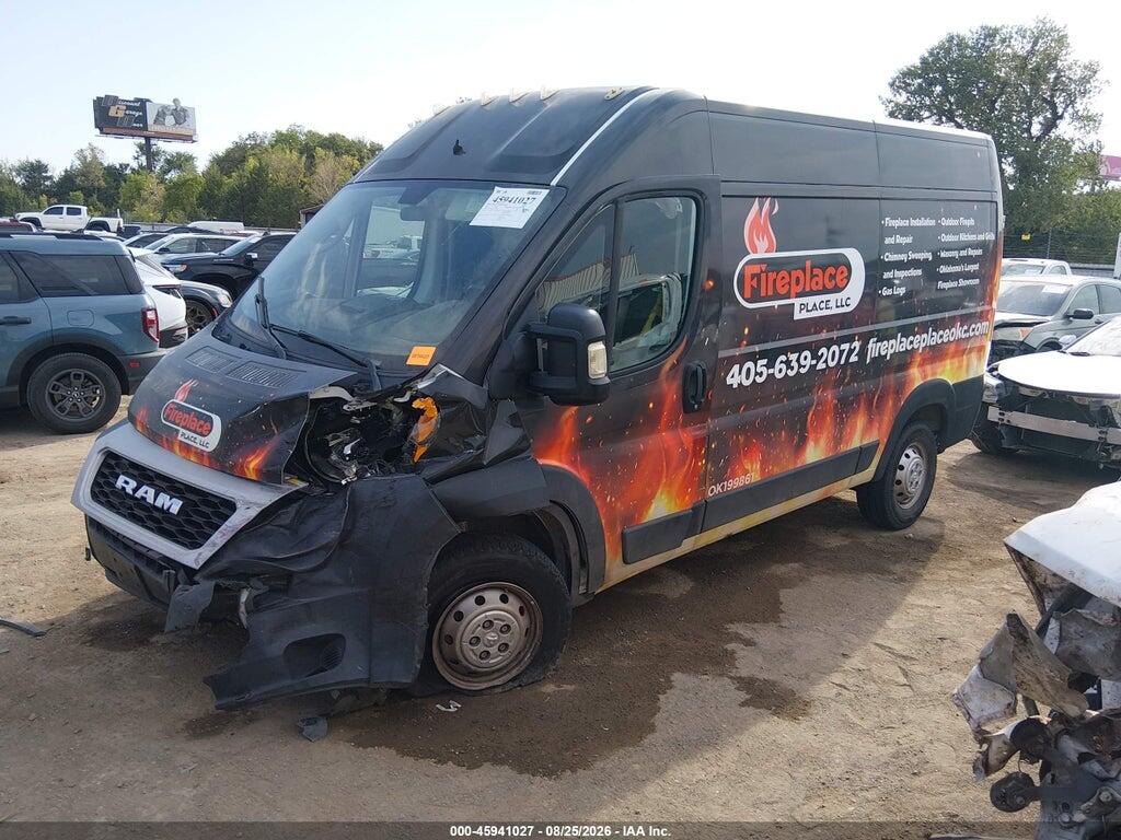 3C6TRVBG1LE137297 2020 RAM PROMASTER 1500 photo no. 2