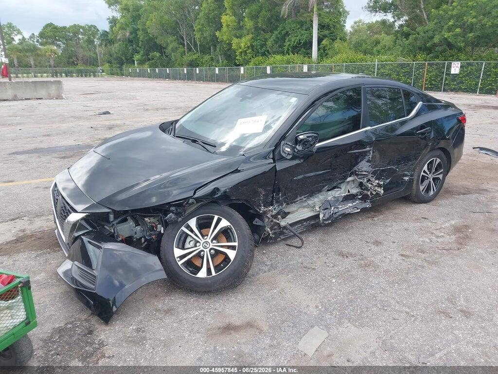 3N1AB8CV8PY303504 2023 NISSAN SENTRA photo no. 2