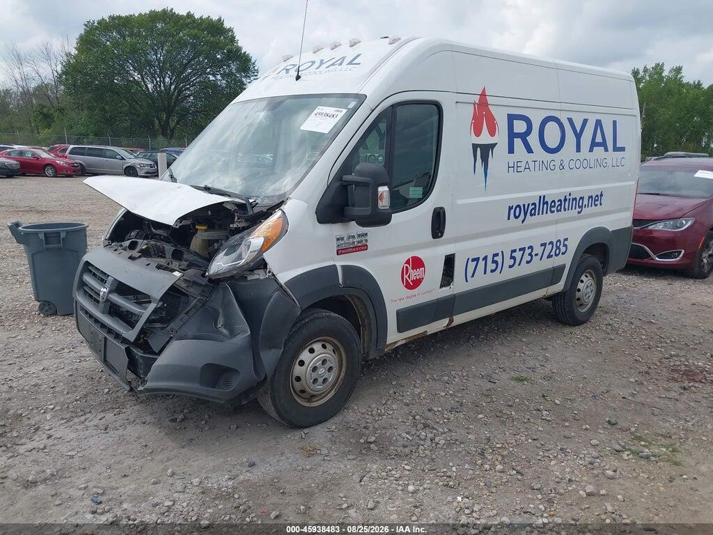 3C6TRVCG8EE113810 2014 RAM PROMASTER 2500 photo no. 2