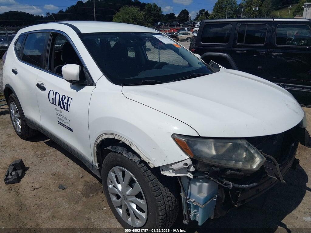 2016 NISSAN ROGUE KNMAT2MV2GP635400